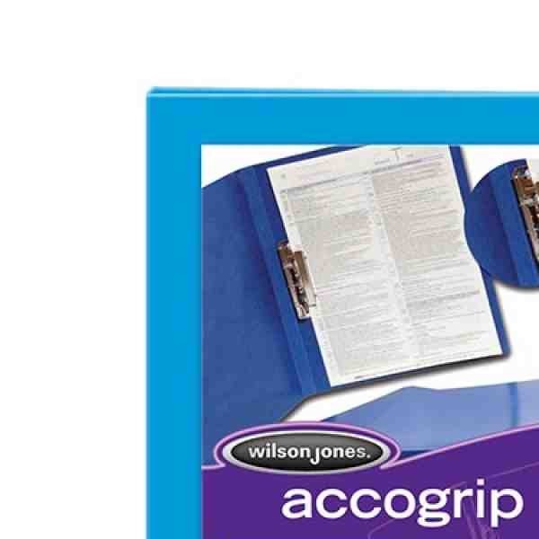 FOLDER CPALANCA CTA. AZUL CLA. ACCOGRIP P-0967 E.4 C.36